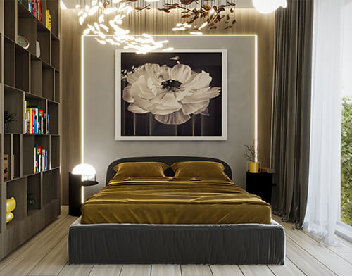 Obraz wizualizacji apartamentu